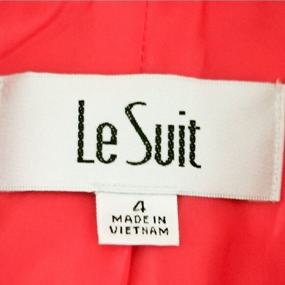Le Suit blazer three button closure women's size 4 - Picture 3 of 7